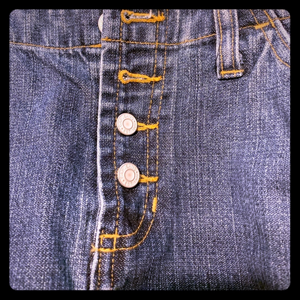 Gap Long Denim skirt